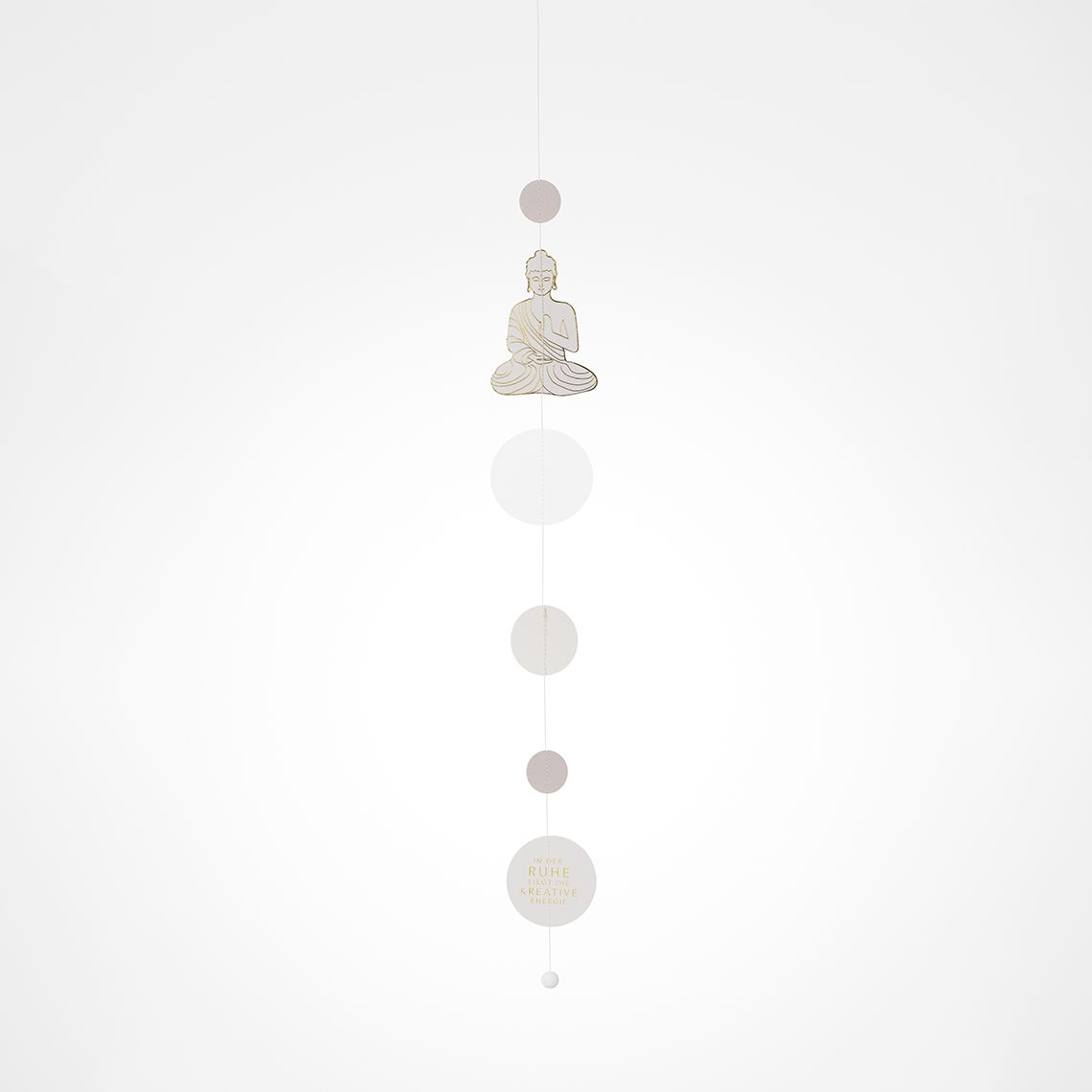 ZEN SPIRIT. PAPIERKETTE &quot;BUDDHA&quot;