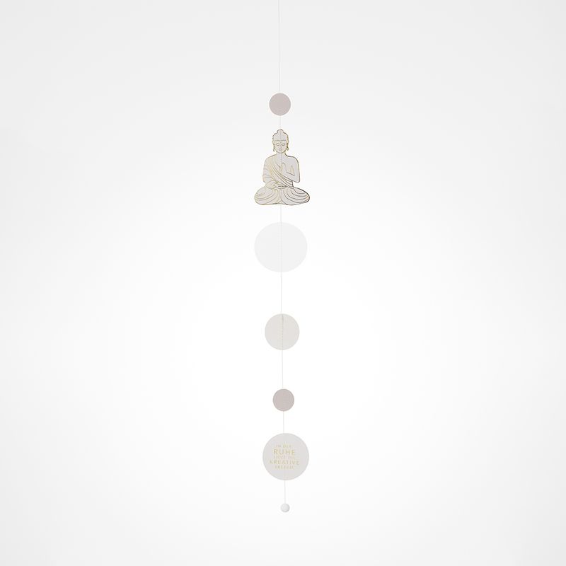 ZEN SPIRIT. PAPIERKETTE &quot;BUDDHA&quot;