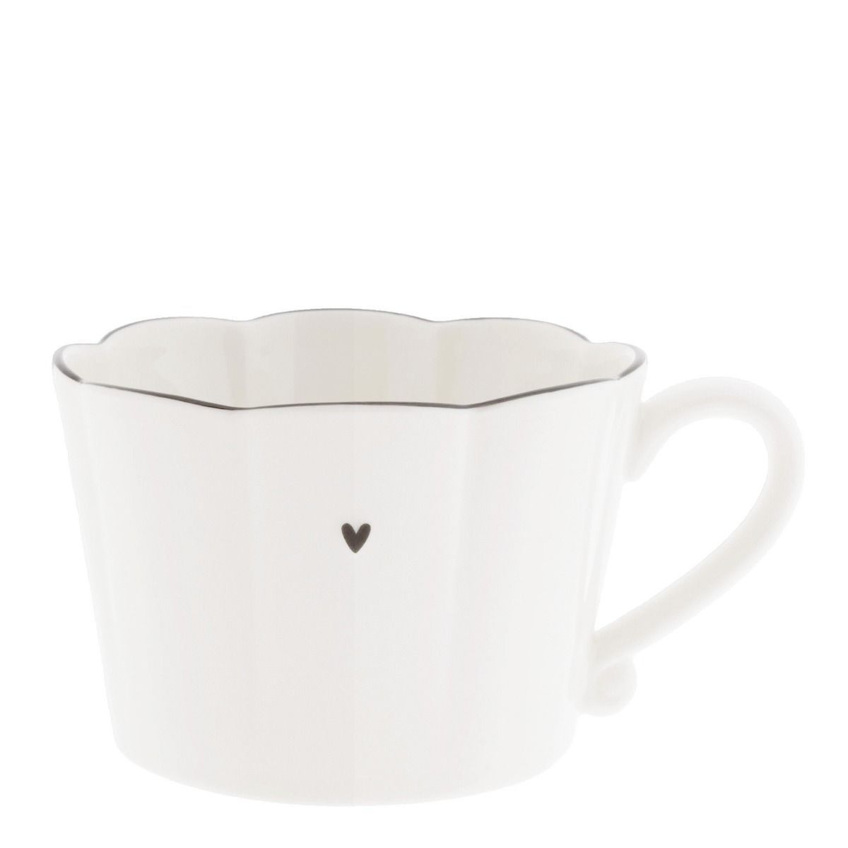 Bastion Collections Tasse gewellter Rand