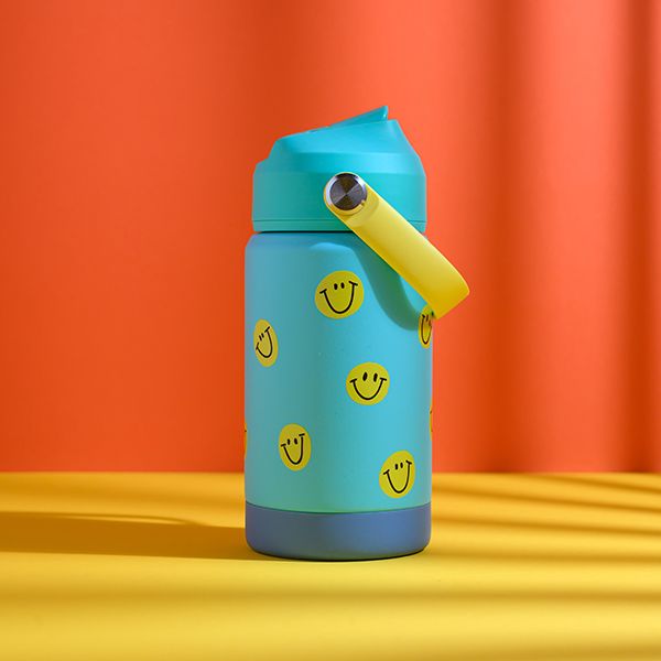Trinkflasche Smile, türkis, 350ml