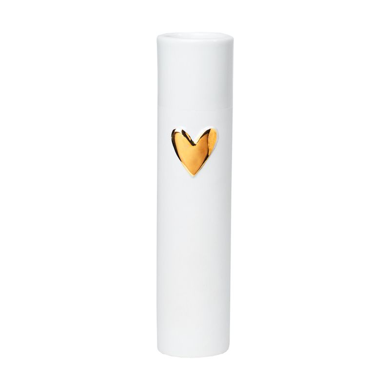 VASE HERZ &quot;GOLD&quot;