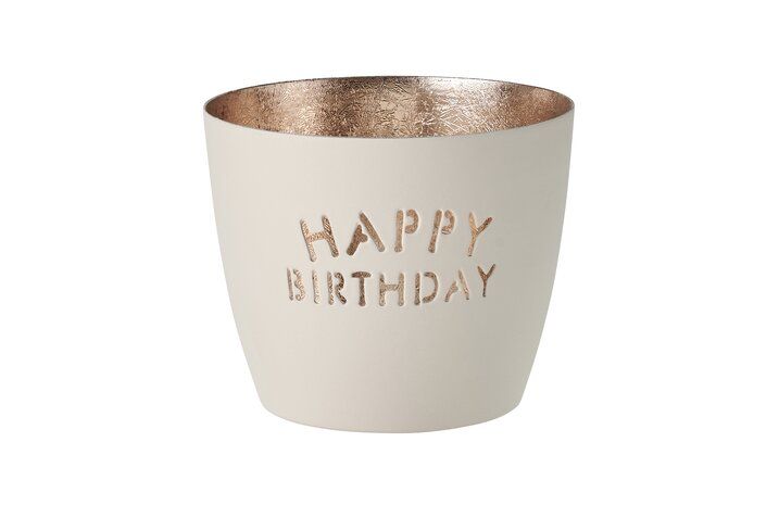 MADRAS WINDLICHT MOTIV: HAPPY BIRTHDAY