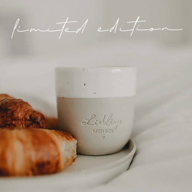Limitierter Becher Lieblingsmensch