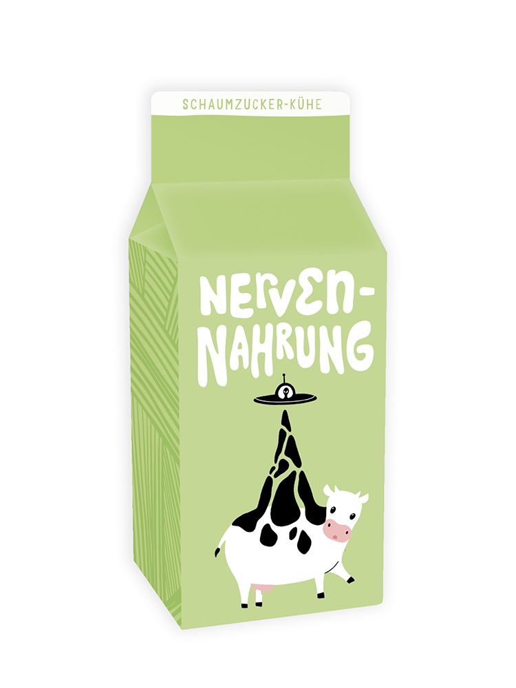 Schaumzucker-Kühe Nervennahrung