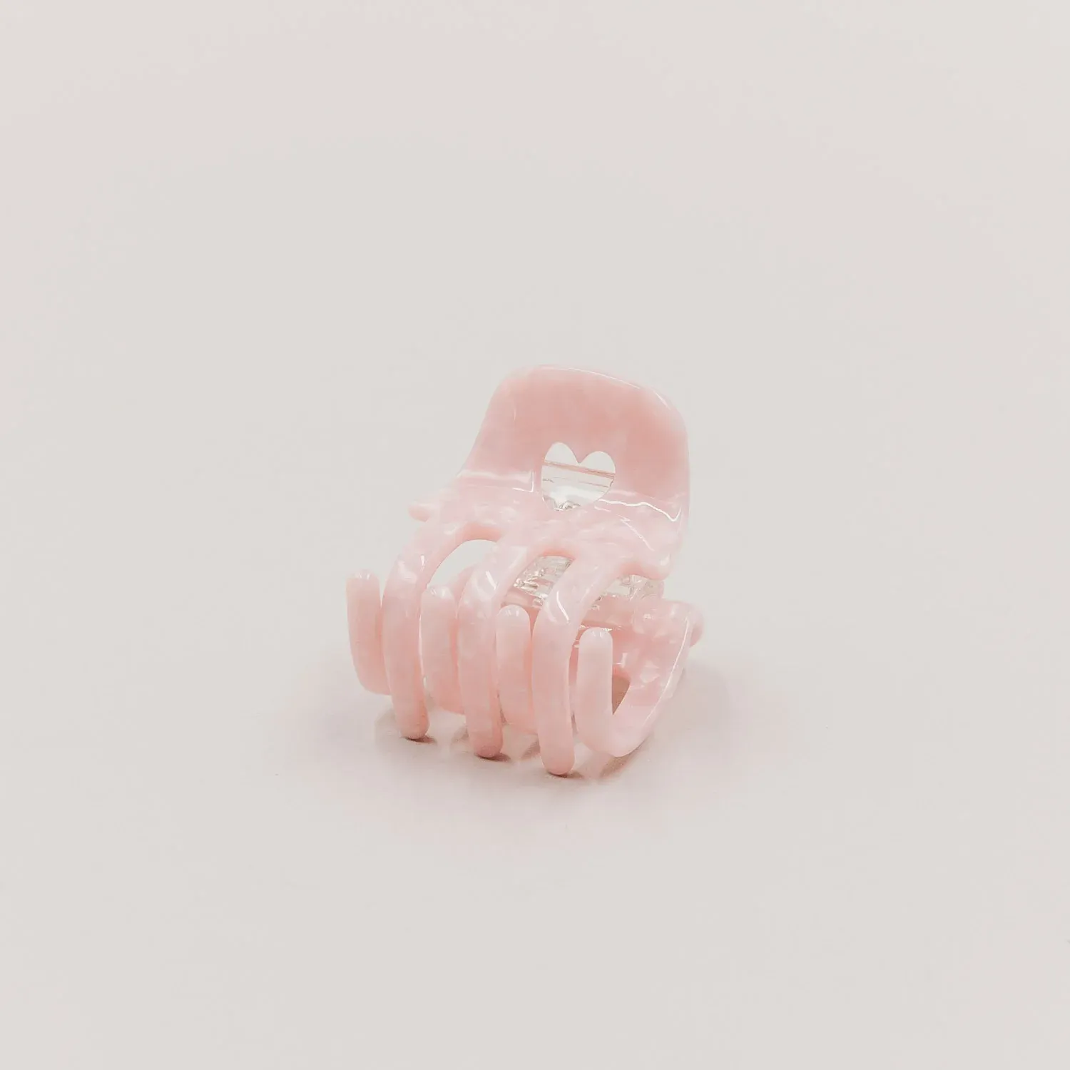 Haarspange klein Herz Blush