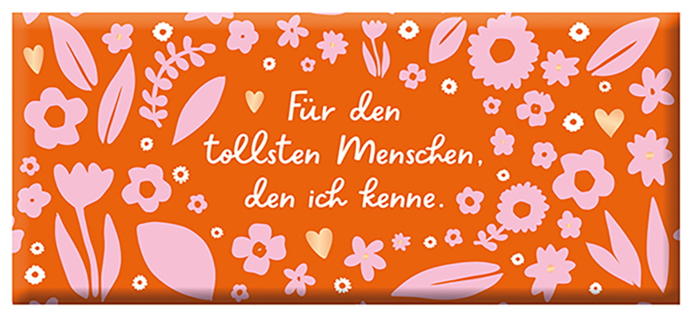 Schokolade - 30g Für den tollsten Menschen...