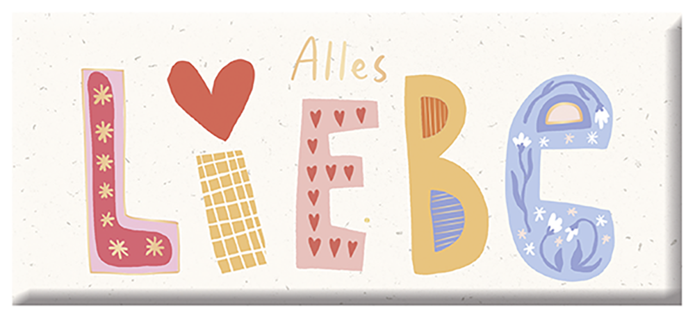 Schokolade - 30g Alles Liebe