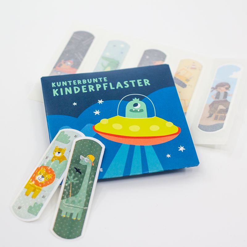 Kinder-Pflaster Kunterbunte Kinderpflaster