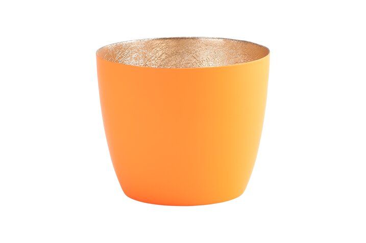 MADRAS WINDLICHT NEON ORANGE/GOLD