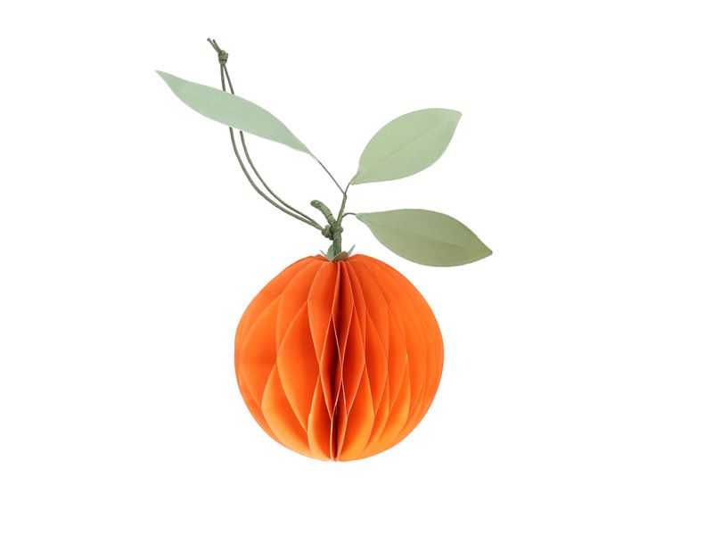 Orange Faltpapier