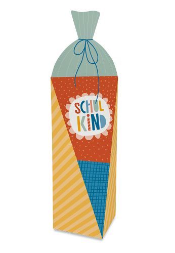 Schultüte mit Brauseherzen 75g Schulanfang Schulkind