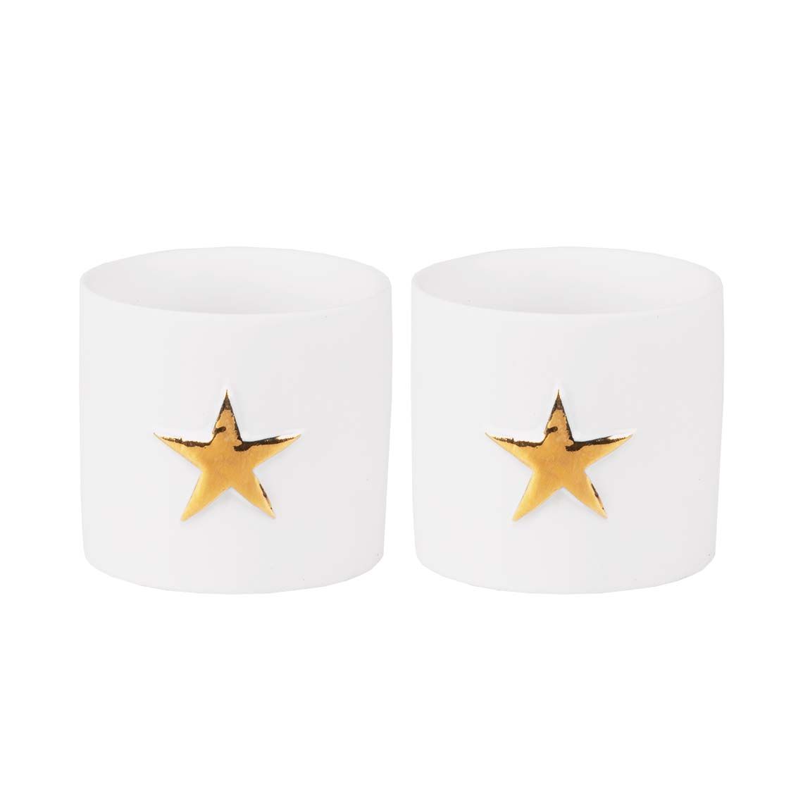 STERNENLICHTLEIN SET AUS 2 &quot;GOLD&quot;