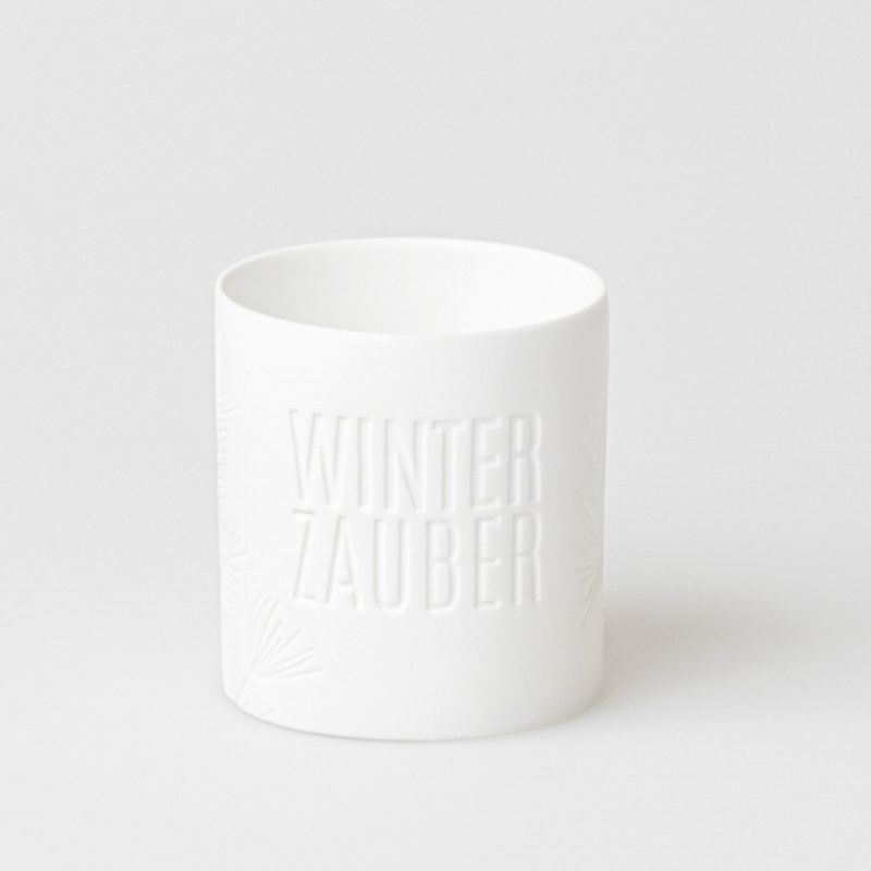 WINTERZAUBER. TEELICHTHALTER &quot;WINTERZAUBER&quot;