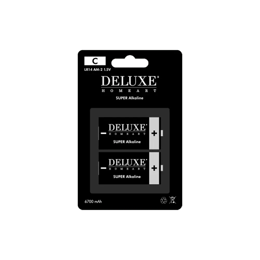 2 x C Batterien