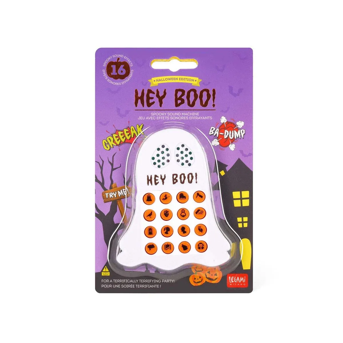 Spiel mit gruseligen Soundeffekten - Hey Boo!