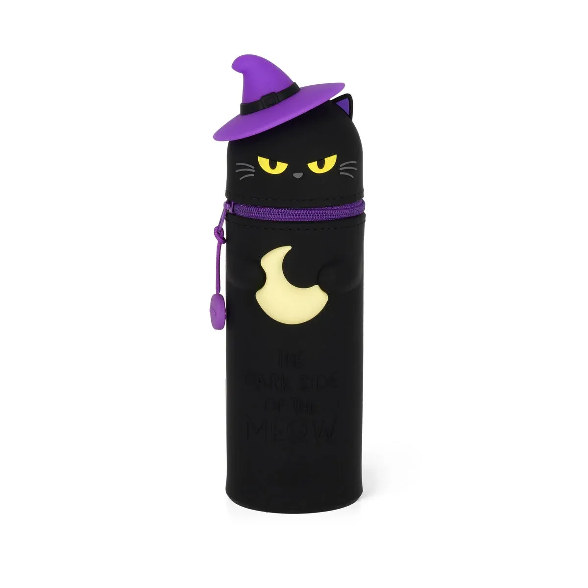 2-in-1-Federmäppchen aus weichem Silikon - Halloween - Kawaii