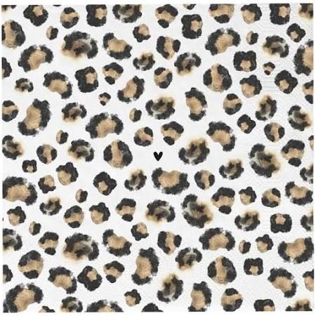 Bastion Collections Servietten Leopard