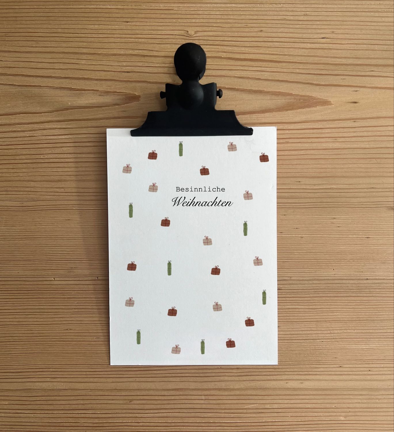 Karte – Besinnliche Weihnachten