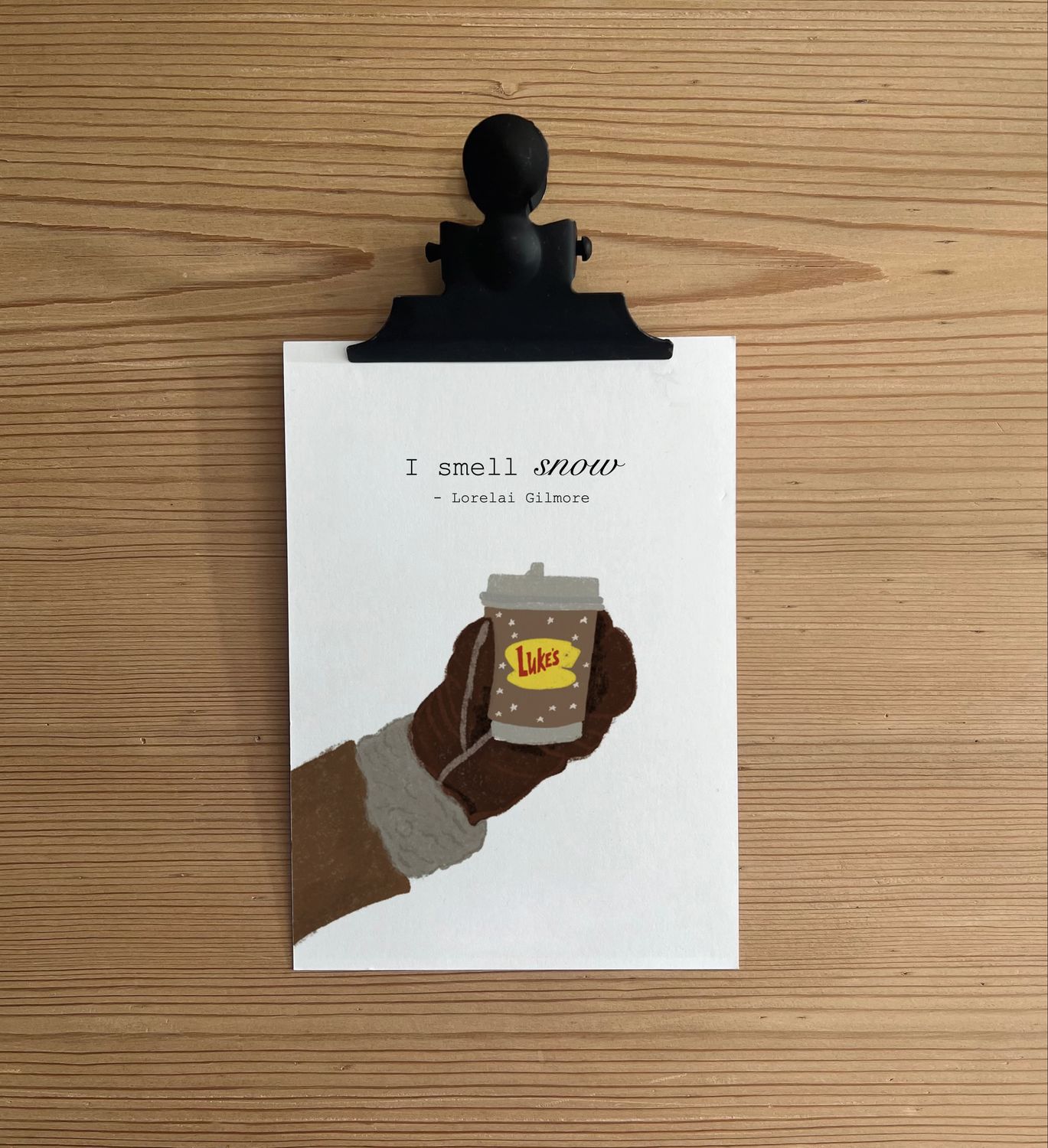 Karte – I smell snow