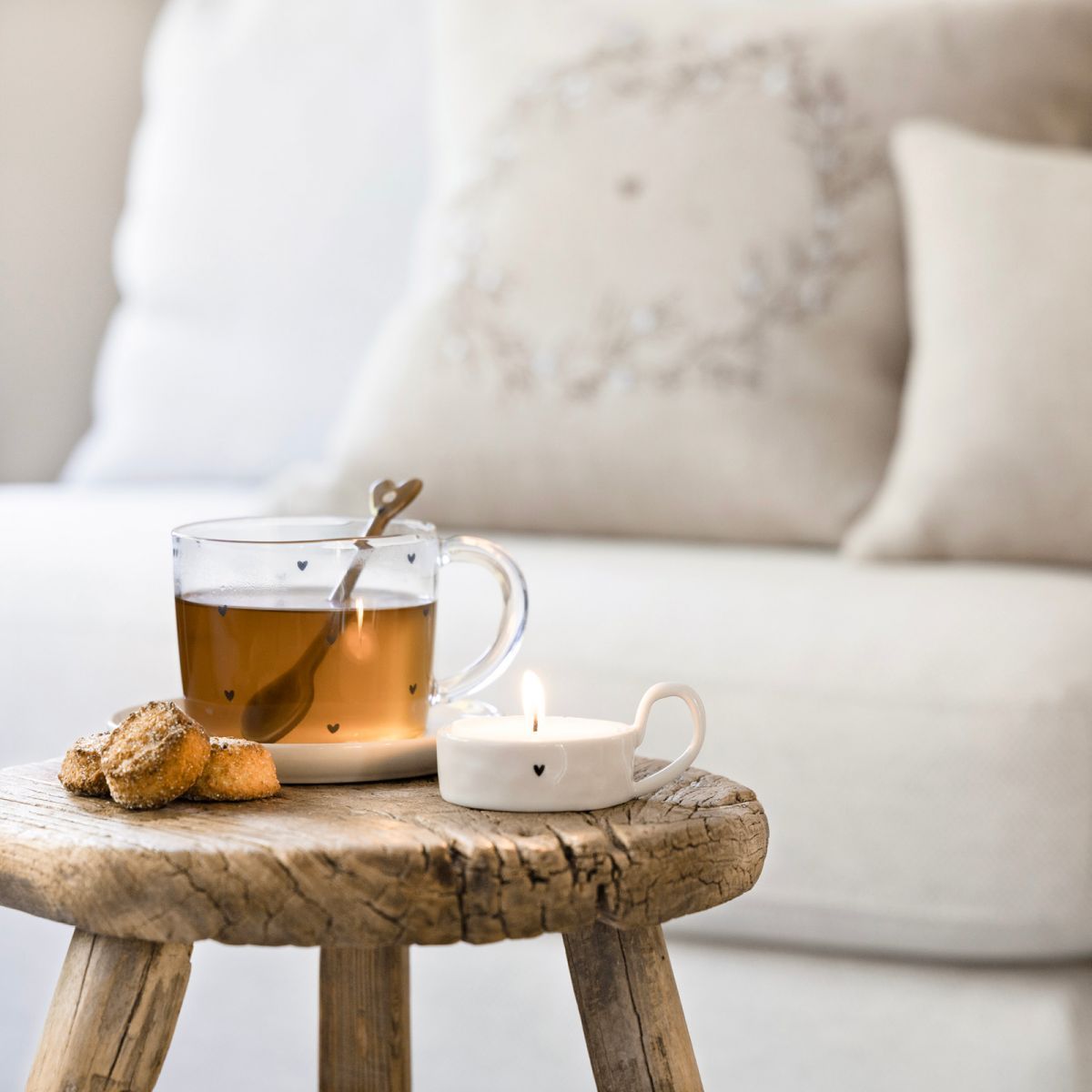 Bastion Collections - Teeglas Herzchen