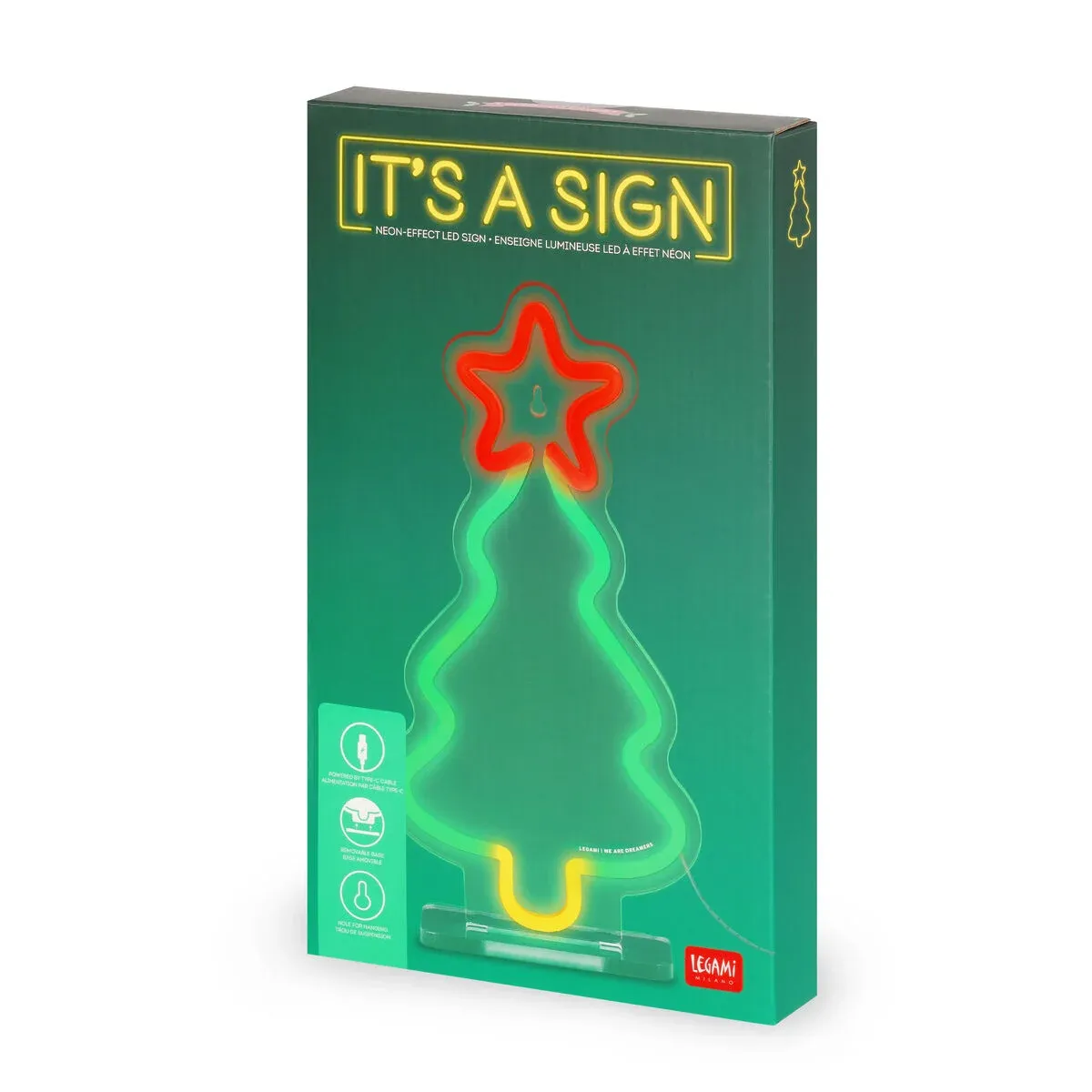 LED-Lampe mit Neoneffekt - Xmas Tree - It’s a Sign