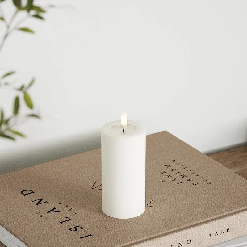 LED Blockkerze D 5 X 10 cm