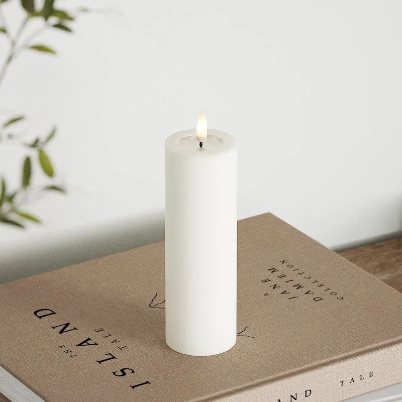 LED Blockkerze D 5 X 15 cm