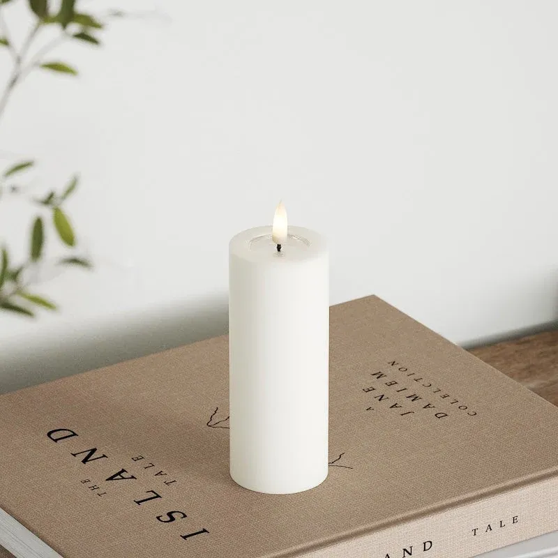 LED Blockkerze D 5 X 12,5 cm