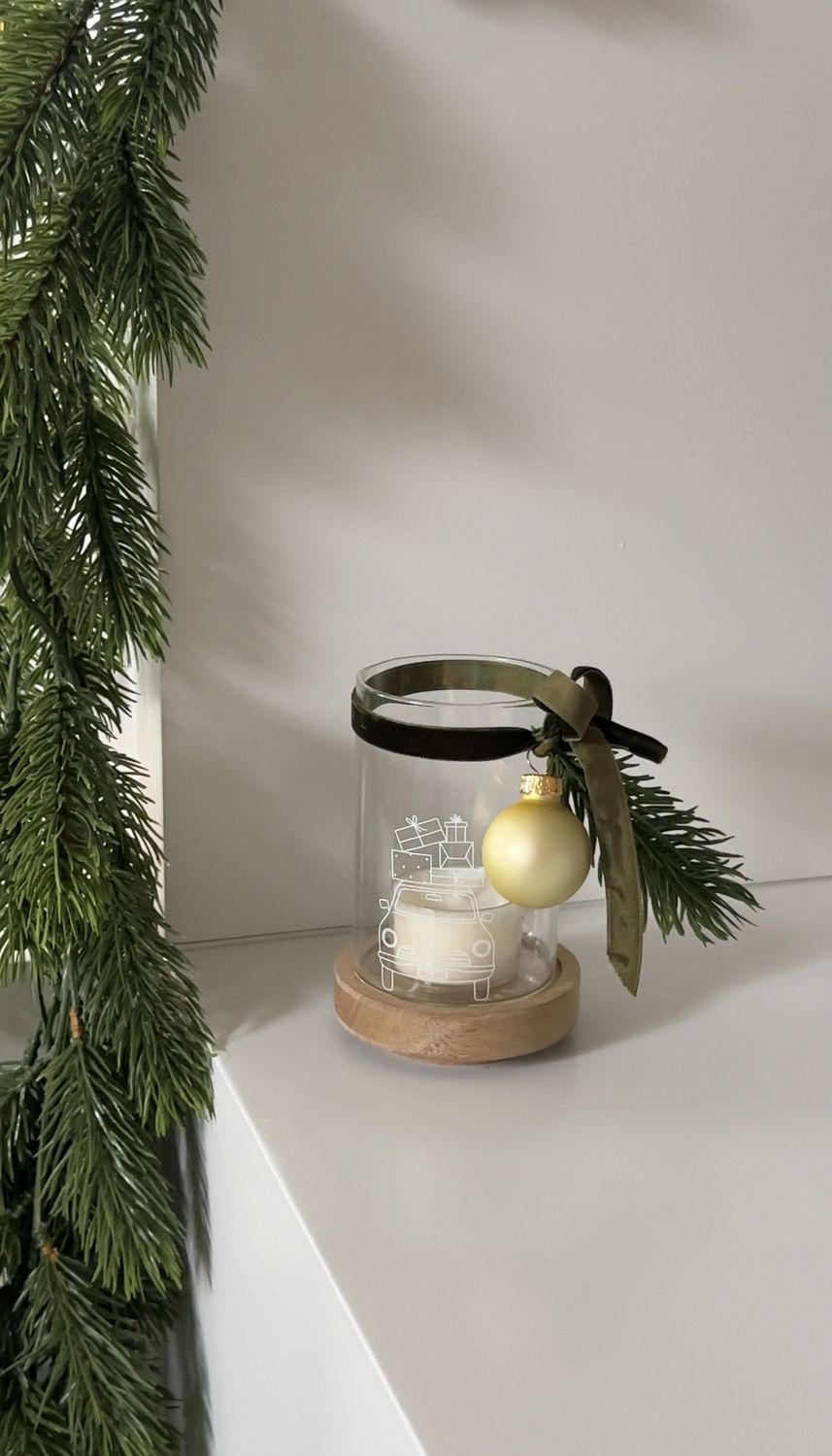 Mini Vorratsglas mit Deko