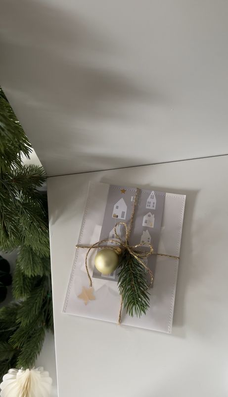 HÄUSCHEN KETTE mit Deko