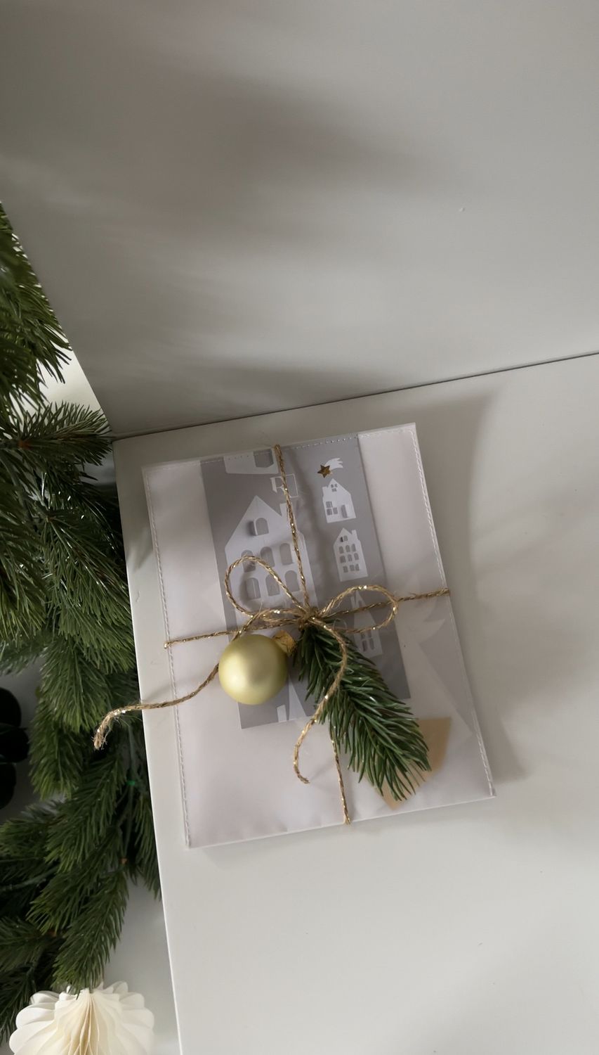 HÄUSCHEN KETTE mit Deko