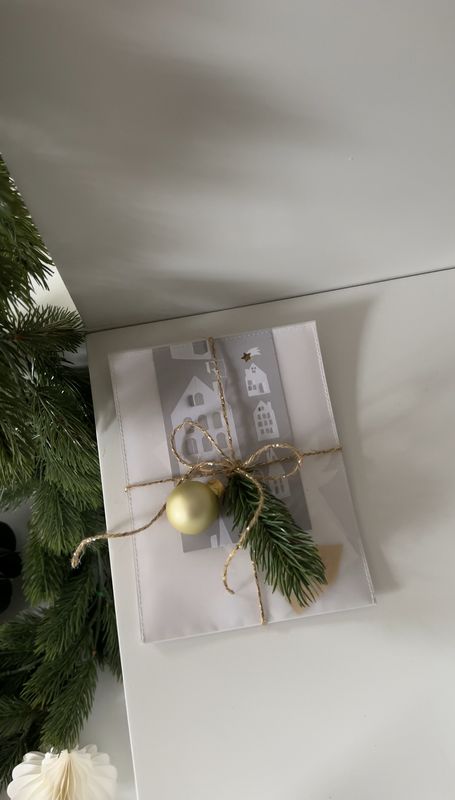 HÄUSCHEN KETTE mit Deko