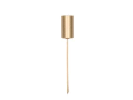 Kerzenhalter Metall lackiert gold 4er Set