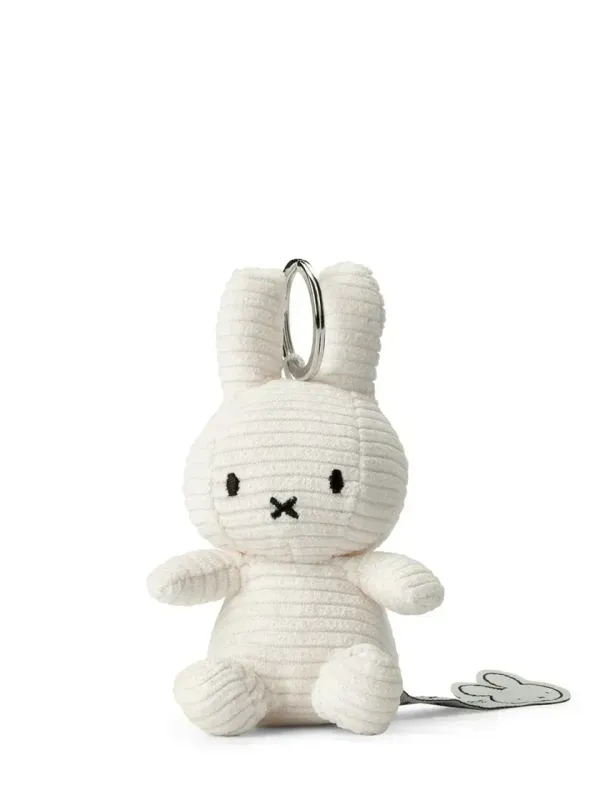 MIFFY KEYCHAIN ECO CORDUROY | OFFWHITE