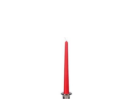 Spitzkerze 25cm rot