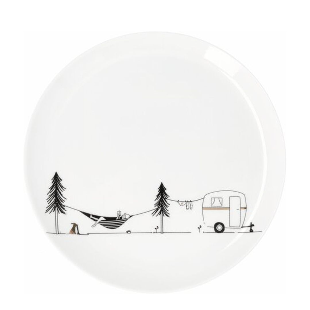 HOBBY. GESCHENKTELLER. "CAMPING"