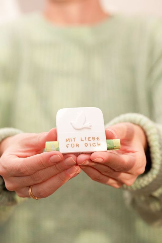 Geldhalter "Kleine Aufmerksamkeit Mit Liebe für dich"