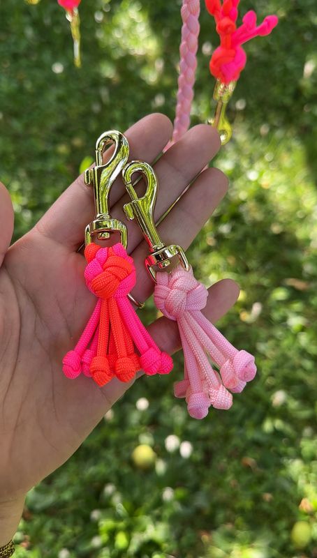 Schlüsselanhänger Rosa