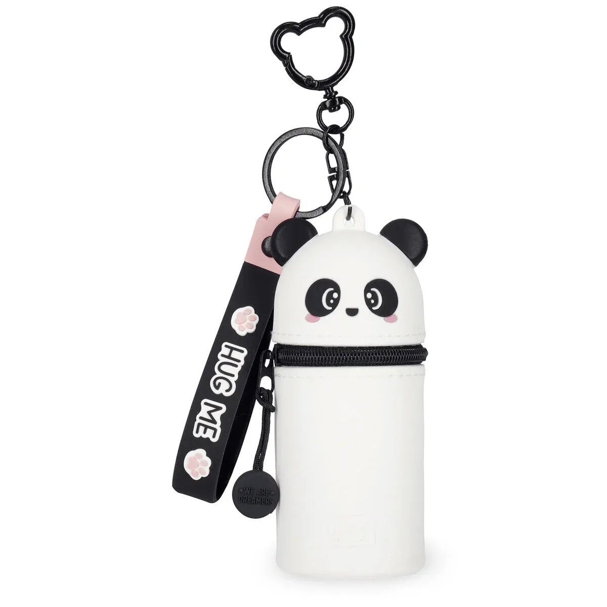 Münztasche mit Schlüsselanhänger Panda - Mini Kawaii