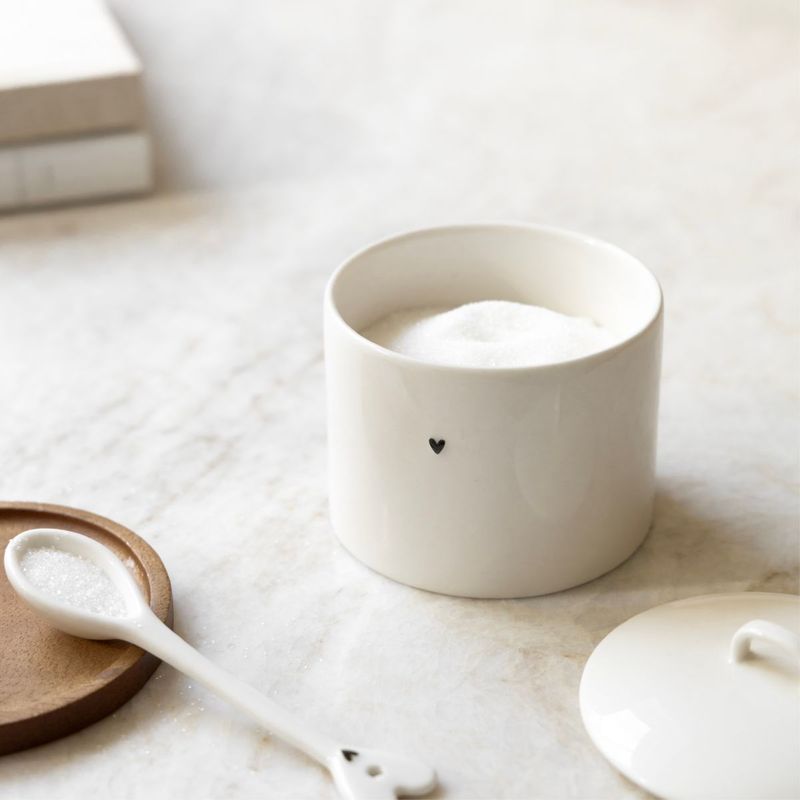 Bastion Collections Zuckerdose Herz mit Griff