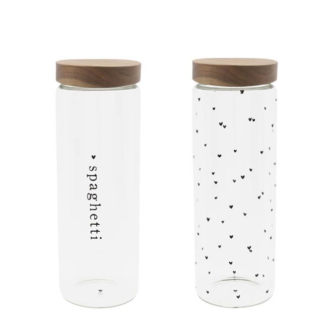 Bastion Collections - Vorratsglas mit Holzdeckel