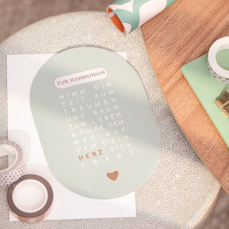 GLAUBENSFREUDE. KARTE "KOMMUNION"