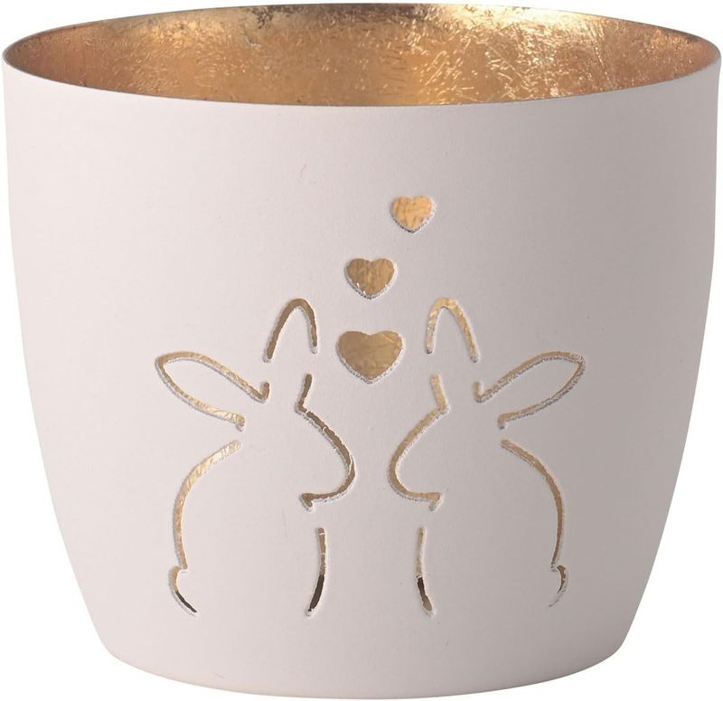 MADRAS WINDLICHT MOTIV: HASE VERLIEBT