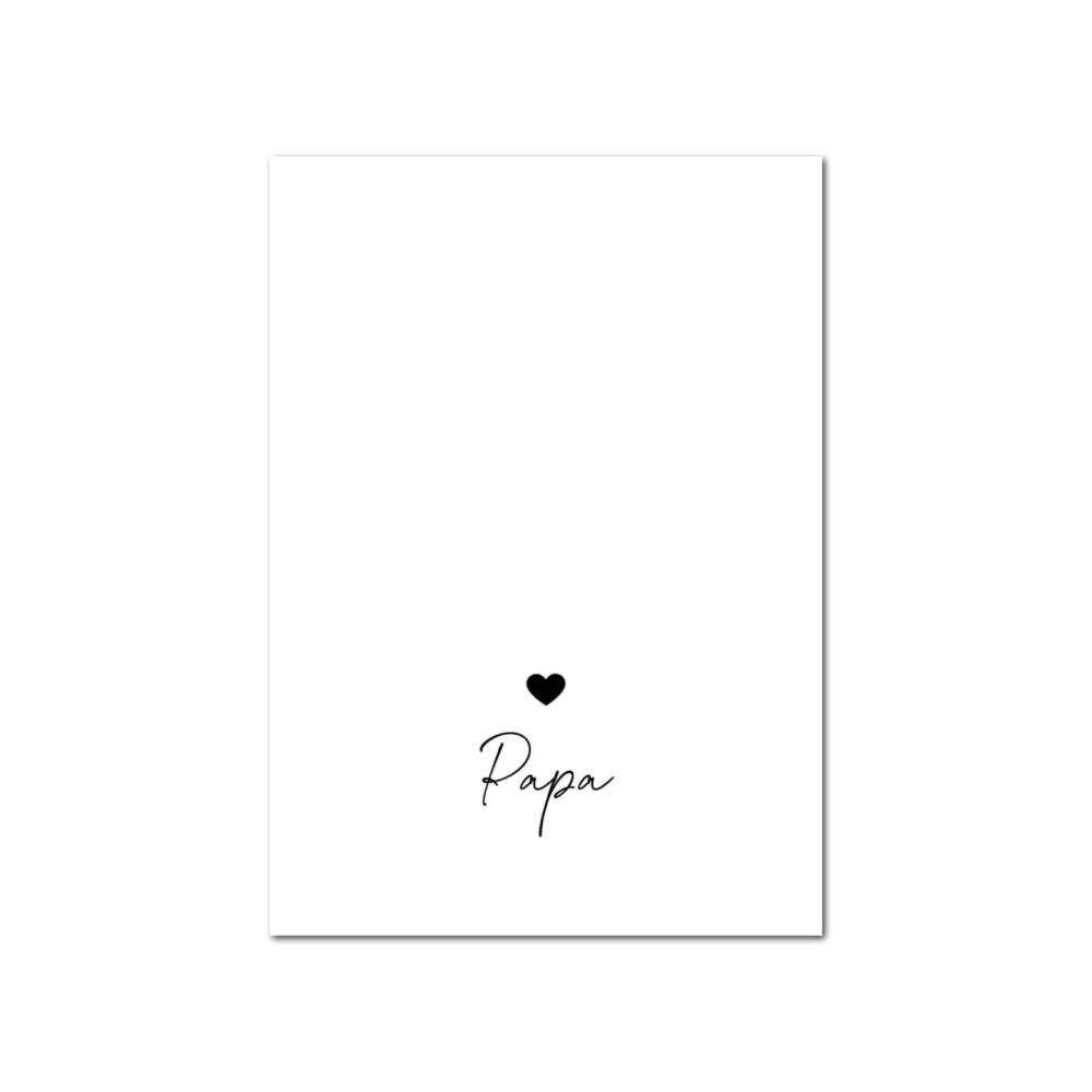 Postkarte | Papa