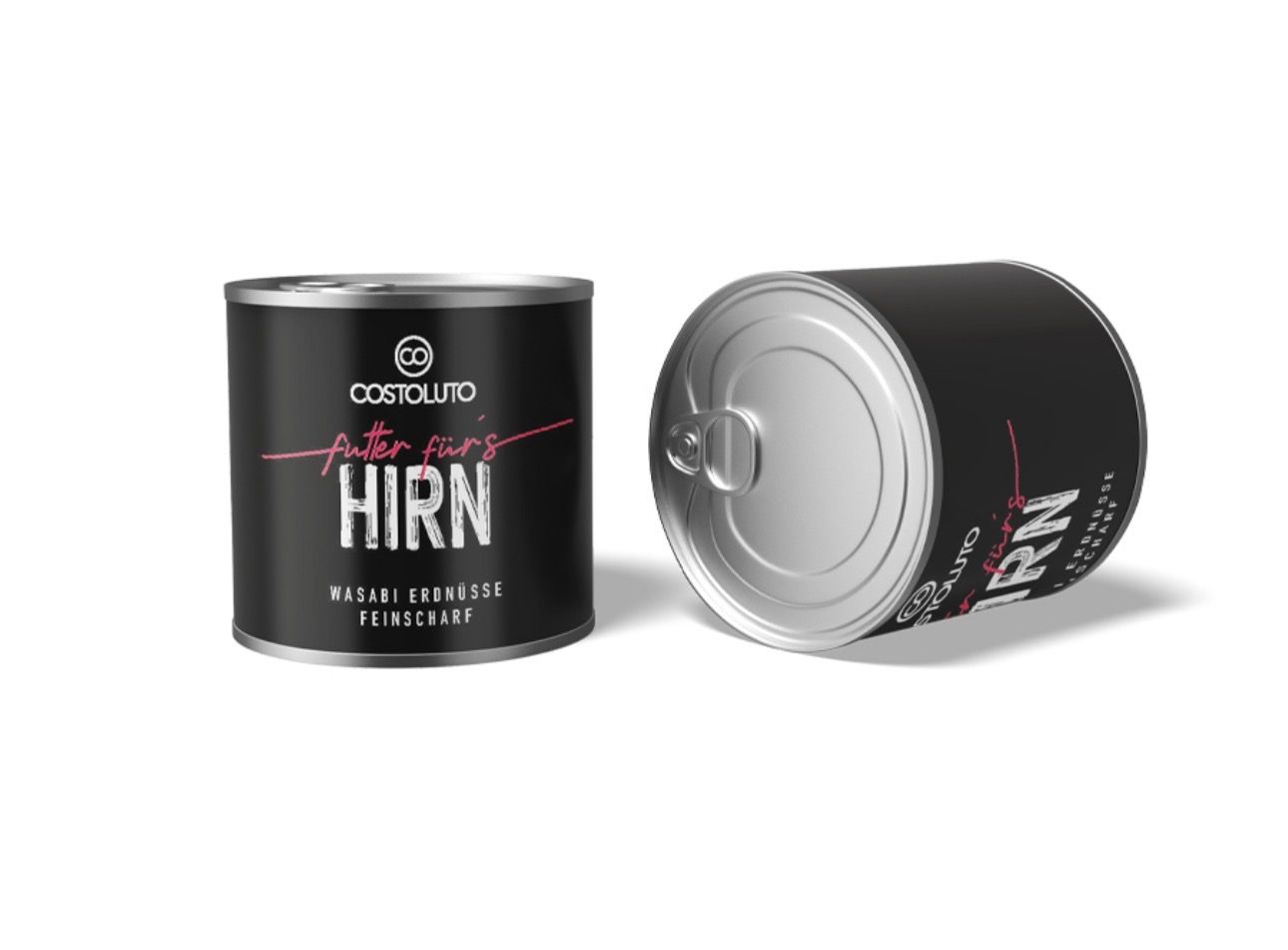 FUTTER FUR S HIRN / WASABT ERDNÜSSE, FEINSCHARF