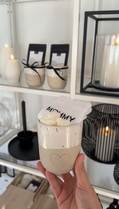 Becher Mama mit Socken