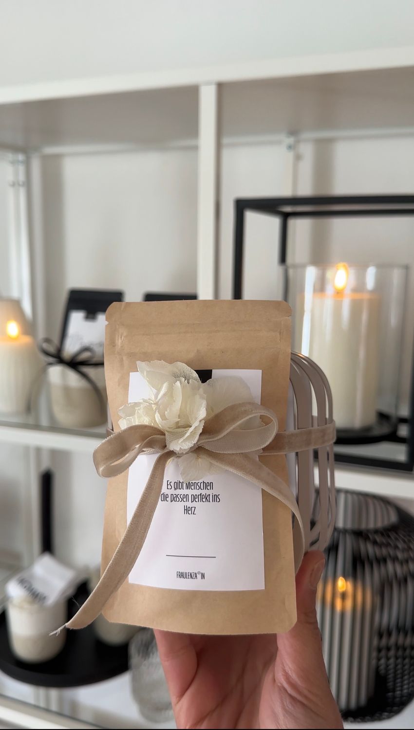 Windlicht mit Schoki