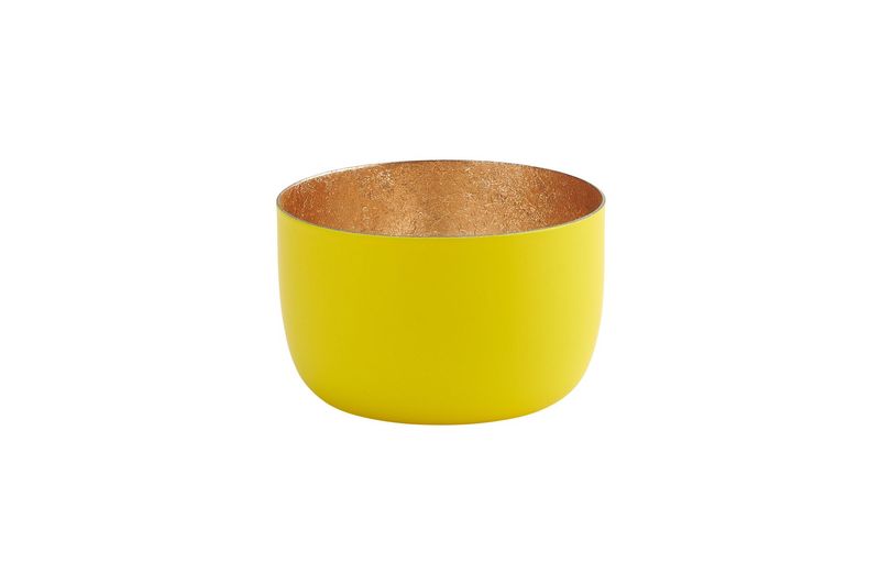 MADRAS WINDLICHT GELB/GOLD