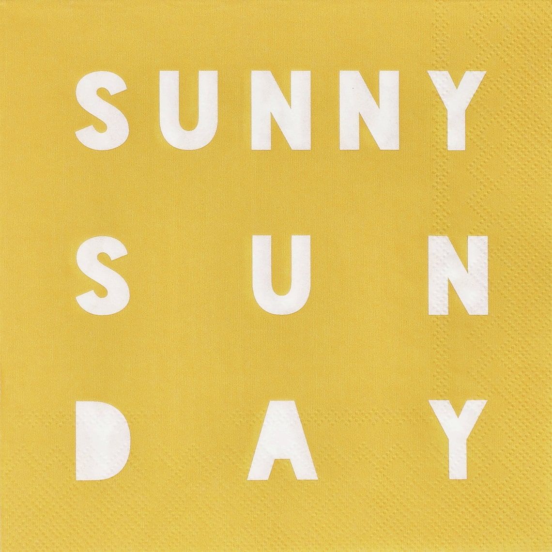 LUNCHSERVIETTEN "SUNNY SUNDAY"
