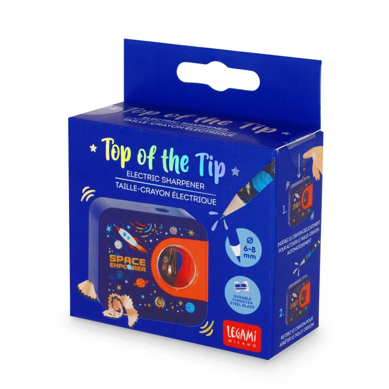 Elektrischer Anspitzer - Top of the Tip - Space
